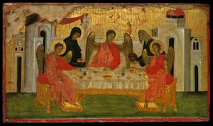 The Hospitality of Abraham, a Symbolic Representation of the Holy Trinity
